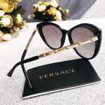 Versace Cat Eye Gọng Nhựa Màu Đen VE4348 57-17-140