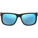 Ray-ban Justin Color Mix Mắt Vuông Gọng Nhựa Màu Đen RB4165F 622/55 55