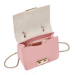 Furla Mini Bella Top Handle Màu Hồng Winter Rose