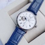 Orient Star Open Heart Mặt Tròn Dây Da Xanh RE-AV0007S00B