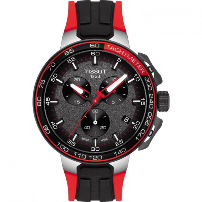 Tissot T Race Cycling Chronograph Gent Mặt Tròn Dây Cao Su T111.417.27.441.00