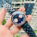 Frederique Constant Vintage Rally Healey Chronograph Automatic Mặt Tròn Dây Da FC-397HN5B4