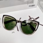 Salvatore Ferragamo Kính Mát Mắt Mèo Gọng Kim Loại SF183S 001