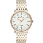 Maurice Lacroix Les Classiques Automatic Mặt Trắng Số La Mã Dây Demi LC6067- PS103-110