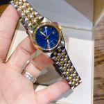 Citizen Corso Mặt Số Tròn Xanh Dây Kim Loại Demi EW2294-53L