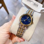 Citizen Corso Mặt Số Tròn Xanh Dây Kim Loại Demi EW2294-53L