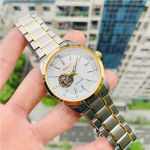 Seiko Open Heart Mặt Tròn Dây Demi SCVE058