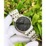 Citizen Stiletto Ultra Thin Mặt Tròn Màu Đen Dây Kim Loại Màu Bạc AR1130-81H