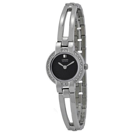 Citizen Silhouette Eco-Drive Mặt Số Tròn Dây Kim Loại Bạc EW9990-54E