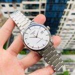 Tissot Luxury Automatic Mặt Tròn Dây Kim Loại Màu Bạc Lịch Ngày T086.407.11.031.00