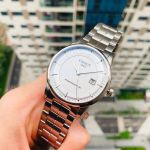 Tissot Luxury Automatic Mặt Tròn Dây Kim Loại Màu Bạc Lịch Ngày T086.407.11.031.00