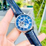 Orient Star Moonphase Dây Da Xanh Mặt Xanh Blue RE-AM0002L