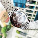 Tissot Le Locle Automatic Demi Mặt Tròn Màu Trắng Dây Kim Loại Lịch Ngày T006.428.22.038.02