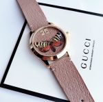 Gucci G-Timeless Embroidered Butterfly Dây Da YA1264063