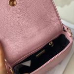 Versace Jeans Couture Baroque-buckle Tote Bag In Pink