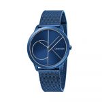 Calvin Klein Minimal  Mặt Số Tròn Dây Xanh Nữ K3M52T5N