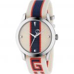 Gucci G-Timeless Quartz Mặt Tròn Dây Nato YA1264071