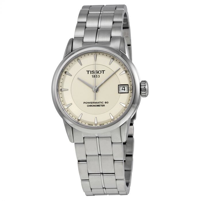 Tissot Luxury Automatic Mặt Tròn Dây Kim Loại Bạc T086.208.11.261.00