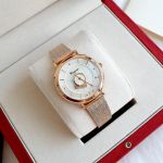 Salvatore Ferragamo Minuetto Mother of Pearl Mặt Số Tròn Dây Lim Loại SF8200619