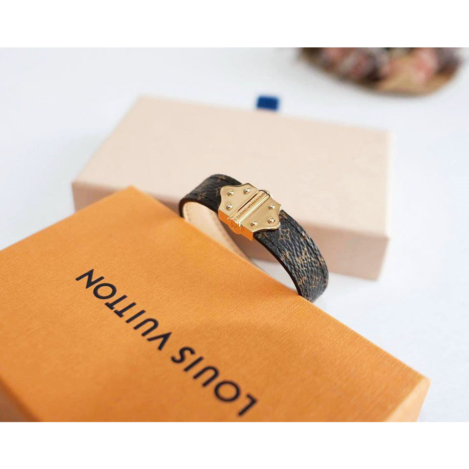 Louis Vuitton Nano Monogram Bracelet Màu Nâu M6689F - Trang sức - Senmix
