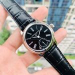 Frederique Constant Classics Mặt Số Đen Tròn Dây Da 710MB4H6