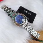 Citizen Eco drive Sunrise blue Mặt Tròn Xanh Dây Kim Loại EM0510-53N