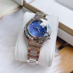 Citizen Eco drive Sunrise blue Mặt Tròn Xanh Dây Kim Loại EM0510-53N