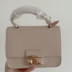 Furla Bella Top Handle Màu Trắng Ngà Ivory Size 20