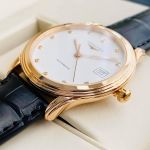 Longines Flagship Gold 18K Automatic Dây Da Vân Đen L47748272