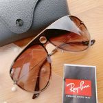 Ray-ban Brown Gradient Aviator Gọng Kim Loại RB3605 909613 32