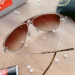 Ray-ban Brown Gradient Aviator Gọng Kim Loại RB3605 909613 32