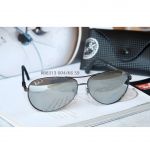 Ray-ban Polarized Silver Mirror Aviator Men's Sunglasses RB8313 004/K6