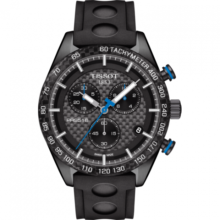 Tissot PRS 516 Mặt Số Tròn Dây Cao Su T100.417.37.201.00