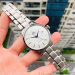 Orient Bambino Gen 4 Automatic Mặt Tròn Dây Kim Loại Màu Bạc Lịch Ngày RA-AC0005S