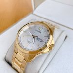 Citizen Mens Mặt Số Tròn Dây Kim Loại Vàng BF2003-50A