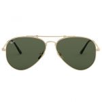 Ray-ban Aviator Special Edition Mắt Xanh Gọng Titanium Vàng RB8125 913658