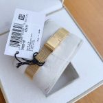 Citizen Women's Mặt Số Tròn Dây Kim Loại Bạc EM0682-58P