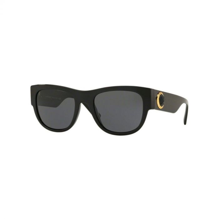 Versace Sunglasses Mắt Vuông Gọng Nhựa Màu Đen VE4356