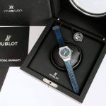 Hublot Classic Fusion Titanium Blue Dây Da Màu Xanh 581.NX.7170.LR