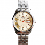 Orient 3 Star Automatic Mặt Tròn Dây Kim Loại Bạc SAB0C002C8