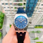 Maurice Lacroix Aikon Automatic Mặt Tròn Dây Da Xanh AI6007-SS001-430-1