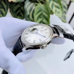 Orient Caballero Open Heart Automatic Mặt Trắng Dây Da Đen FAG00003W0