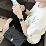 Gucci G-Timeless Mặt Tròn Dây Da Xanh YA1264042