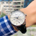 Orient Star Retrograde Mặt Tròn Dây Da Vân Đen RK-DE0303S