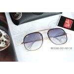 Ray-ban Blaze Mắt Vuông Gọng Kim Loại Màu Vàng RB3583 001/X0