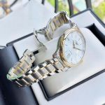 Longines Master Automatic Mặt Trắng Dây Demi Vàng 18K L2.628.5.12.7