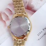 Citizen Quartz Mặt Tròn Dây Kim Loại Vàng EQ0532-55D