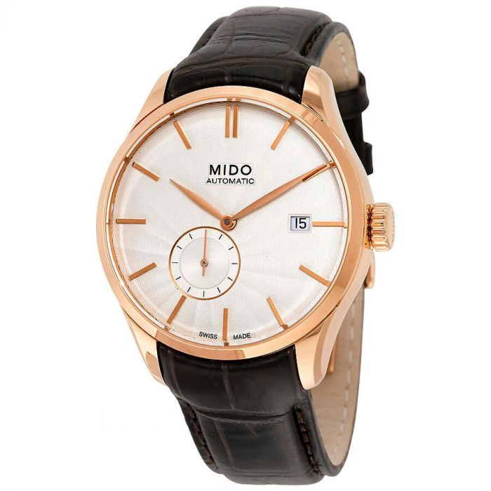 Mido Belluna II Small Second Dây Da Viền Vàng M0244283603100