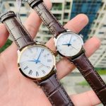 Longines Record Automatic Cọc Số La Mã Dây Da Nâu L2.820.5.11.2