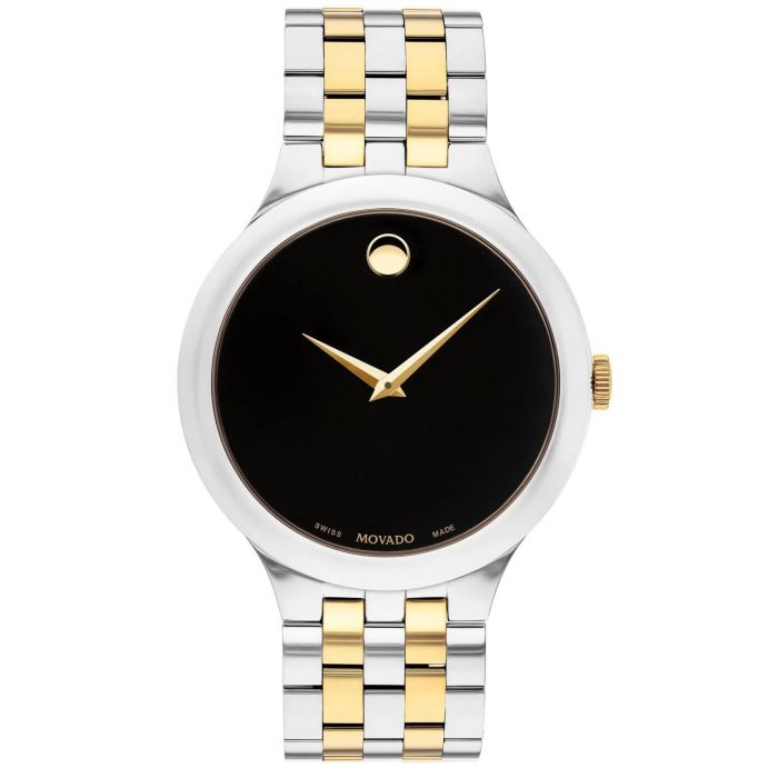 Movado Veturi Black Museum Dial Quartz Men's Watch 0607416